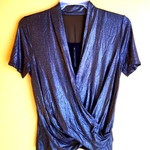 Black/gray  top by Karen Millen